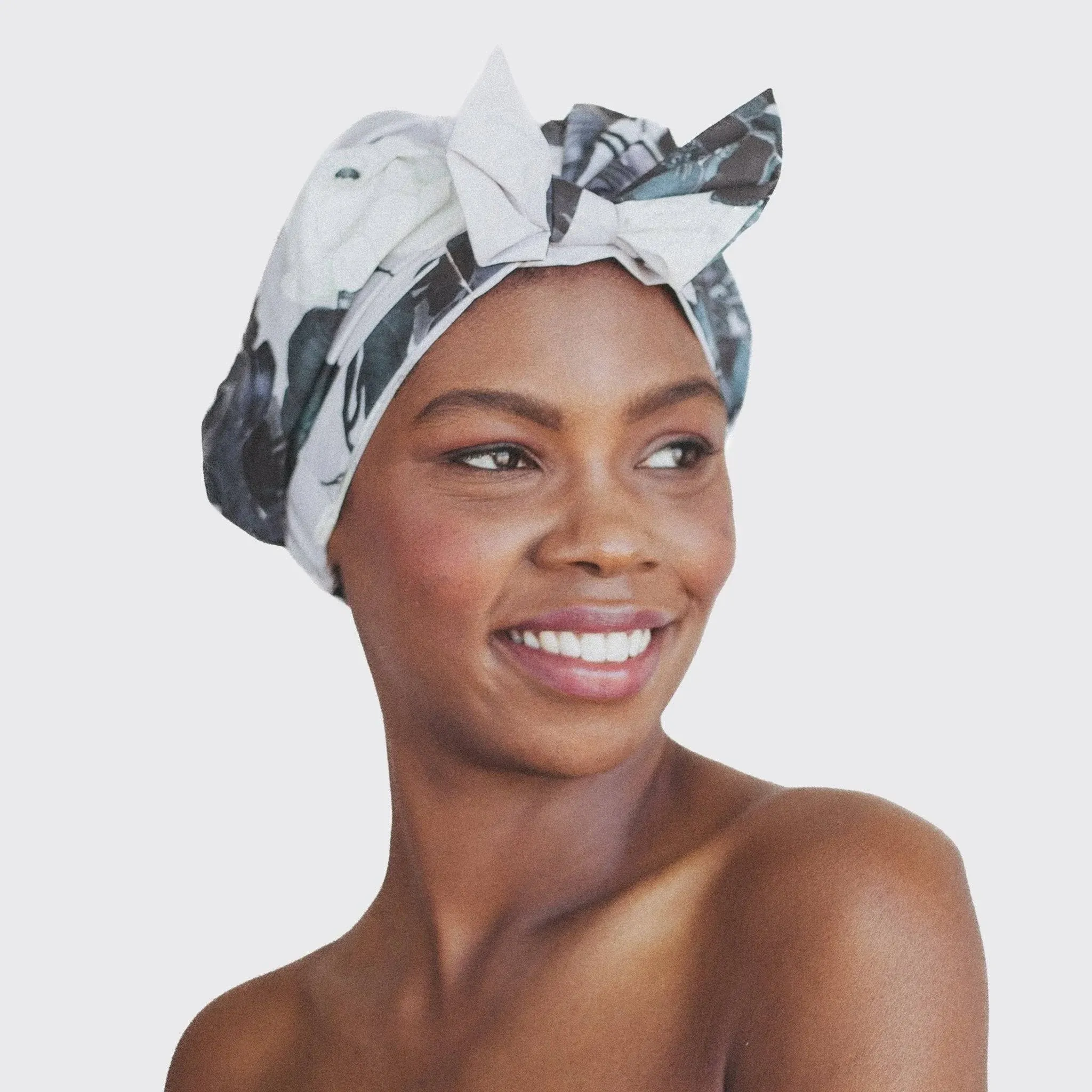 Luxury Shower Cap - Floral