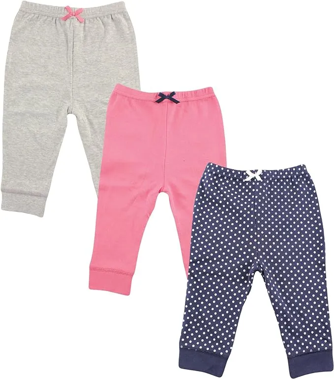 Luvable Friends Baby Boys' Cotton Pants