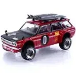 Kaido House 1:64 Datsun 510 Wagon Kaido House GT Surf Safari RS V2 in Red