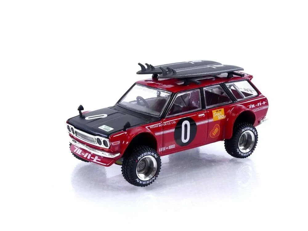 Datsun 510 Wagon Kaido House Gt Surf Safari Rs V2 1:64 Scale Model Khmg054 Diecast Gift