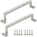 Large Pull Handle Stainless Steel Barn Handle Closet Door Handle - Pack of 2