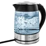 MegaChef Stainless Steel Electric Tea Kettle