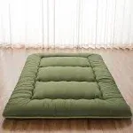 Japanese Floor Mattress, Futon Mattress with Portable Storage Bag, Roll Up Ma...