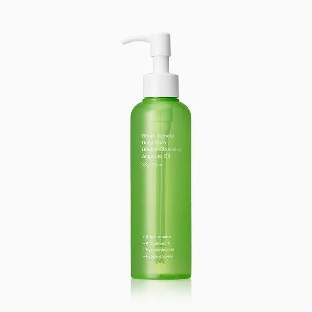 SUNGBOON Editor Green Tomato Deep Pore Double Cleansing Ampoule Oil