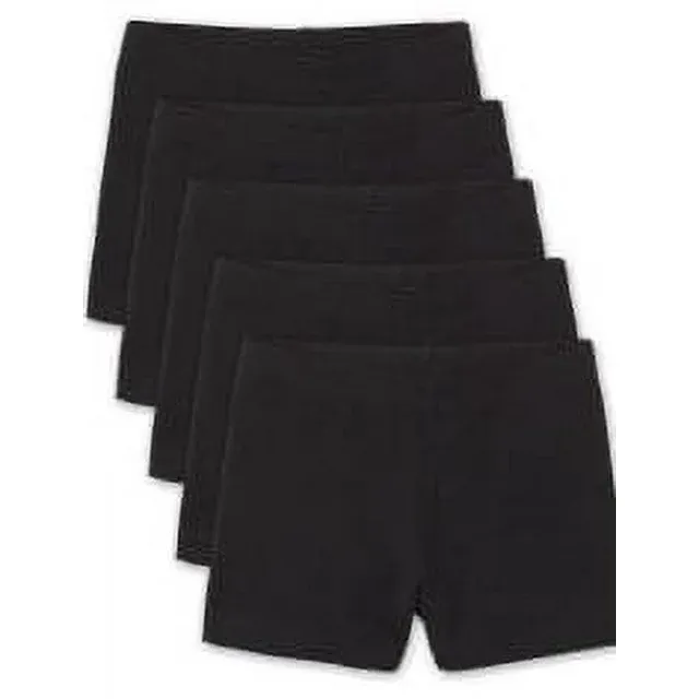 The Children's Place Girls Pull-On Cartwheel Shorts, 5-Pack, Sizes XS-XXL