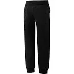 Hanes Girls Fleece Jogger Sweatpant, Black