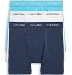 Calvin Klein 3-Pack Stretch Cotton Boxer Briefs Black