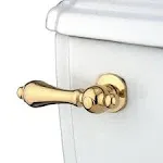 Kingston Brass KTAL37 Restoration Toilet Tank Lever (Front Mount), Brushed Brass