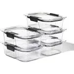 Rubbermaid Brilliance BPA Free Food Storage Containers with Lids