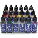 Micro-Mark Basic Color Paint Set, Miniature Painting Kit