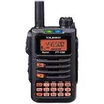 Yaesu FT-70DR C4FM FDMA/FM 144/430 MHz Dual Band 5W Handheld Transceiver with Yaesu Compatible USB Charging Cable and Ham Guides TM Quick Reference Card