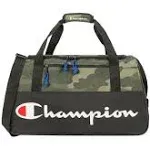 NWT Champion Duffel Bag in black and army green