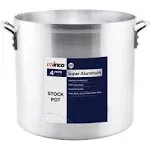 Winco AXS-80 80 qt Aluminum Stock Pot