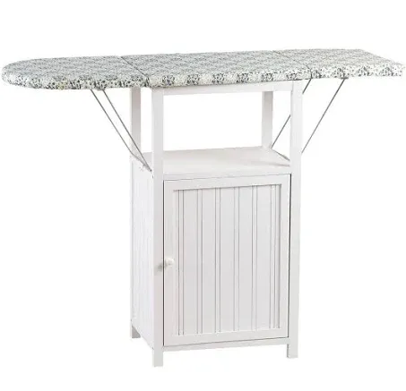 OakRidge Deluxe Ironing Board with Storage Cabinet