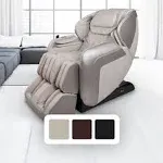 Brown Osaki OS-Atai SL-Track Back &amp; Calf Heating Zero-G Bluetooth Massage Chair