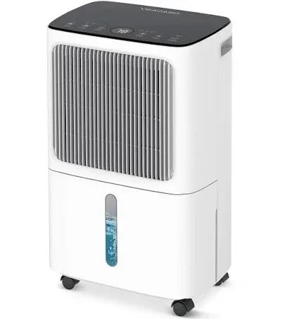 Dehumidifier for Basement with Drain Hose Max 34 Pint, VEAGASO 2500 Sq.Ft Dehumidifiers for Home, Large Room, Bathroom, Three Operation Modes, Intelligent Humidity Control, Dry Clothes, 24HR Timer