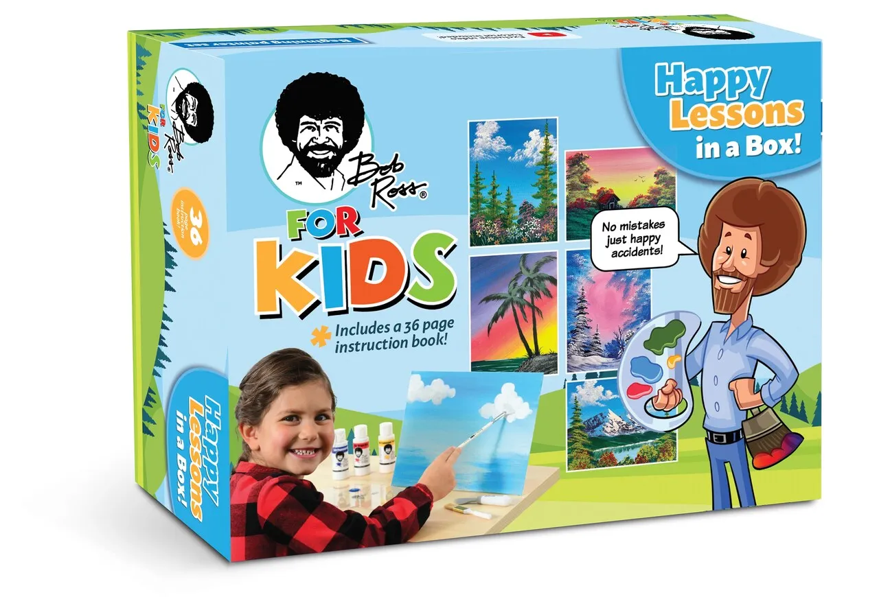 Bob Ross For Kids-Happy Lessons In A Box