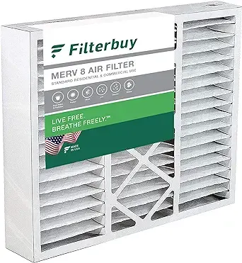 Filterbuy Merv 8 Pleated Hvac AC Furnace Air Filters