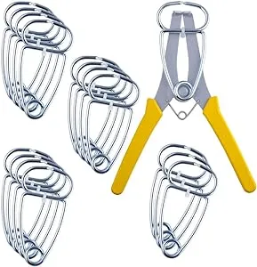 Miter Spring Pliers And 16 Miter Clamps Use For Wood Trimmoldingspi<wbr/>cture Framesw