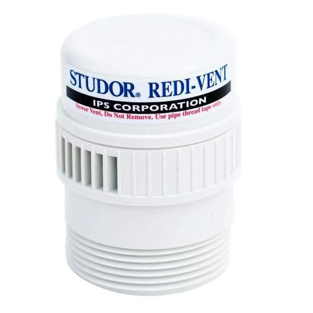 Studor 20362 Redi-Vent with ABS Adapter Air Admittance Valve