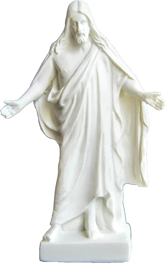 Immitation Marble LDS Christus Statue (3")