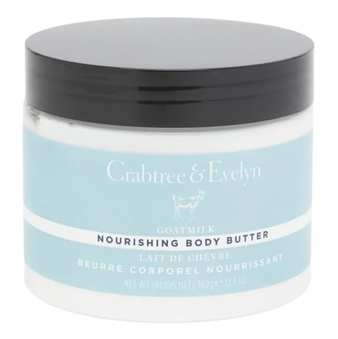 Crabtree & Evelyn Goatmilk Nourishing Body Butter 12.7 oz