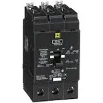 Square D EDB34015 Circuit Breaker.