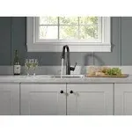 Delta 9913-AR-DST Essa Single Handle Pull-Down Bar & Prep Faucet - Arctic Stainless