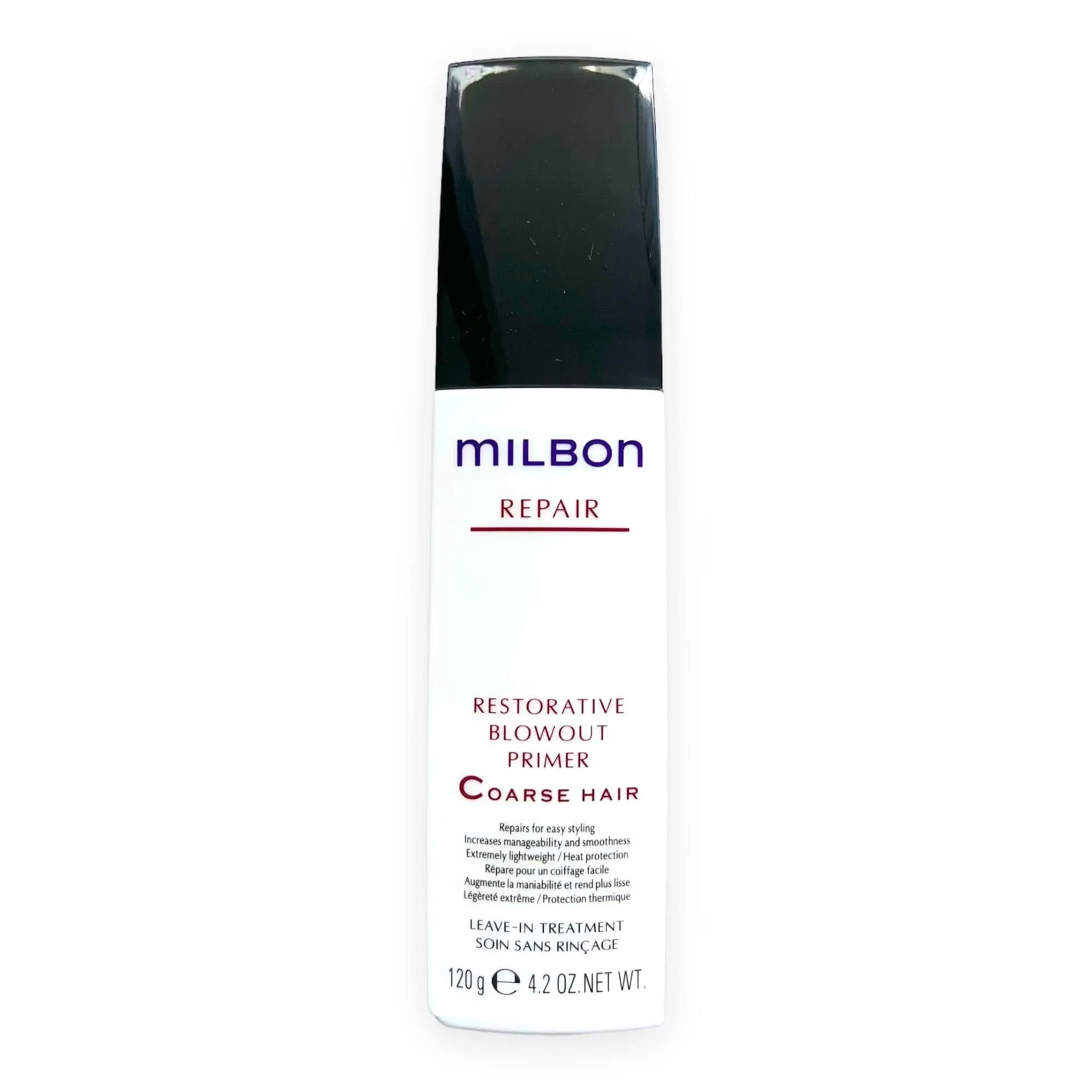 Milbon 修复修复吹风底霜 FINE Hair 4.2 盎司