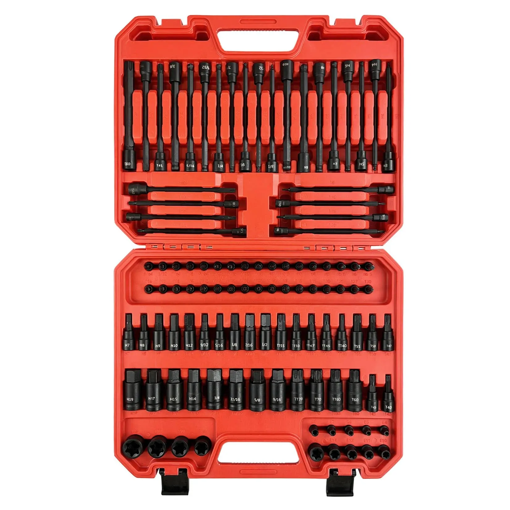 EACELIY 107pcs Bit Socket Set