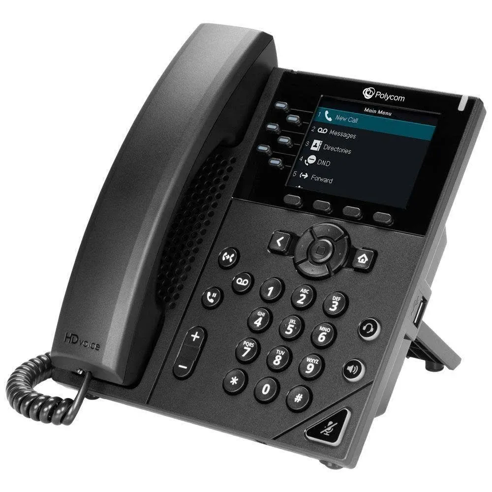 Polycom VVX 350 ( Hands Free Functionality, System Phone, IP Phone:IP enabled, Video Phone )