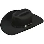 Ariat Black Wool 2x Cowboy Hat