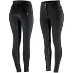 Horze Tara Full Seat High Waist Breeches 32 Black