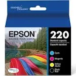 Epson DURABrite Ultra 220 Ink Cartridge Combo Pack