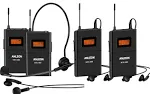 ANLEON MTG-100 Digital Wireless Tour Guide Language Interpretation Systems Wireless Acoustic Transmission System Tour Guiding, Simultaneous Translation, Audio-visual Eduation Tour Guide System,travelling, Meeting, Museum Visiting, Coaching, Education, Wi