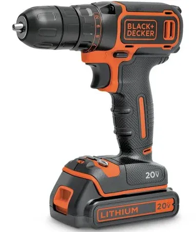 Black & Decker 20V MAX* Cordless Drill/Driver BDCDD120C