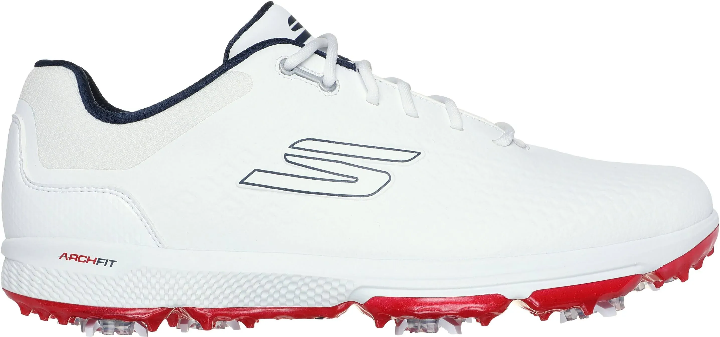 Skechers Go Golf Pro 6 Golf Shoes - White/Navy - 11.5 - Medium