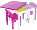 Humble Crew 2-in-1 Square Construction Table and 2 Chairs