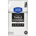 Berkley Jensen White Tablecover 6 Ct.