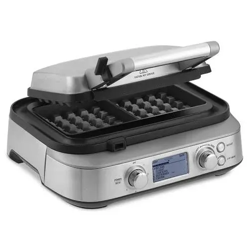 Breville the Smart Pro 2 Slice Waffle Maker, Brushed Stainless Steel