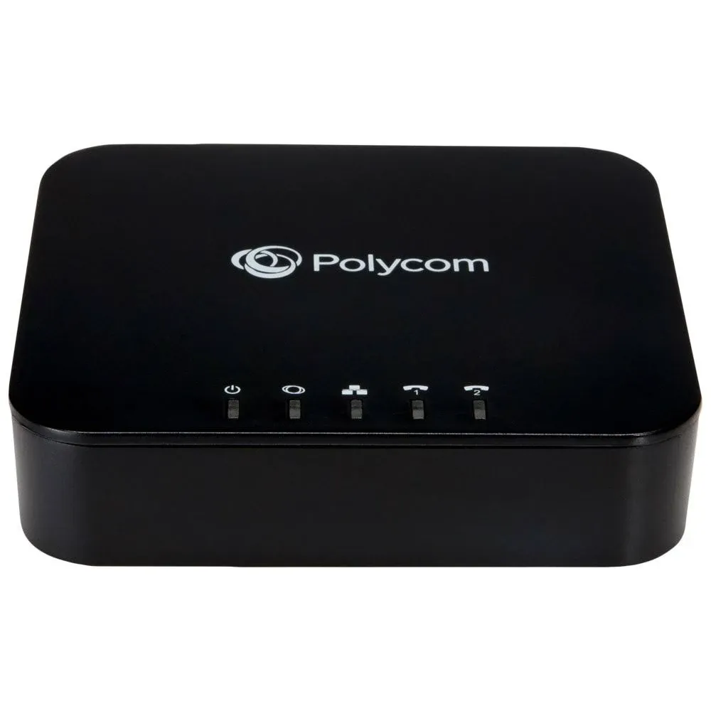 New Poly OBi302 VoIP Voice Phone Adapter USB 100Mb LAN 2200-49532-001 Polycom