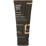 Every Man Jack Beard and Face Recovery Lotion Sandalwood