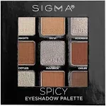 Sigma Beauty Eyeshadow Palette - Spicy - 0.32oz