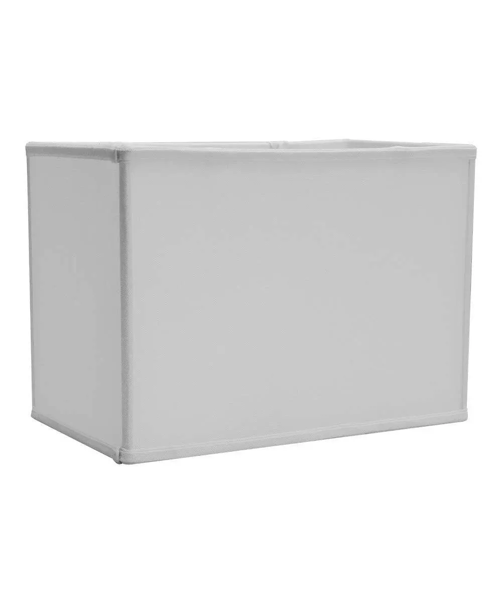 Rectangular Drum Lampshade (8x14) (8x14) x 10 White