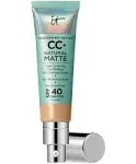 IT Cosmetics - CC+ CREAM NATURAL MATTE FOUNDATION WITH SPF 40 - Color : Medium Tan - 1.0 PCE