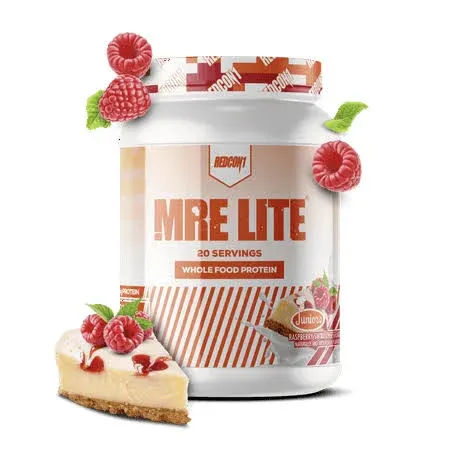 REDCON1 MRE Lite Whole Food Protein Powder, Vanilla Milkshake - Low Carb & Whey Free Meal Replacement with Animal Protein Blends - Easy to Digest Supplement Made with MCT Oils (30 Servings)