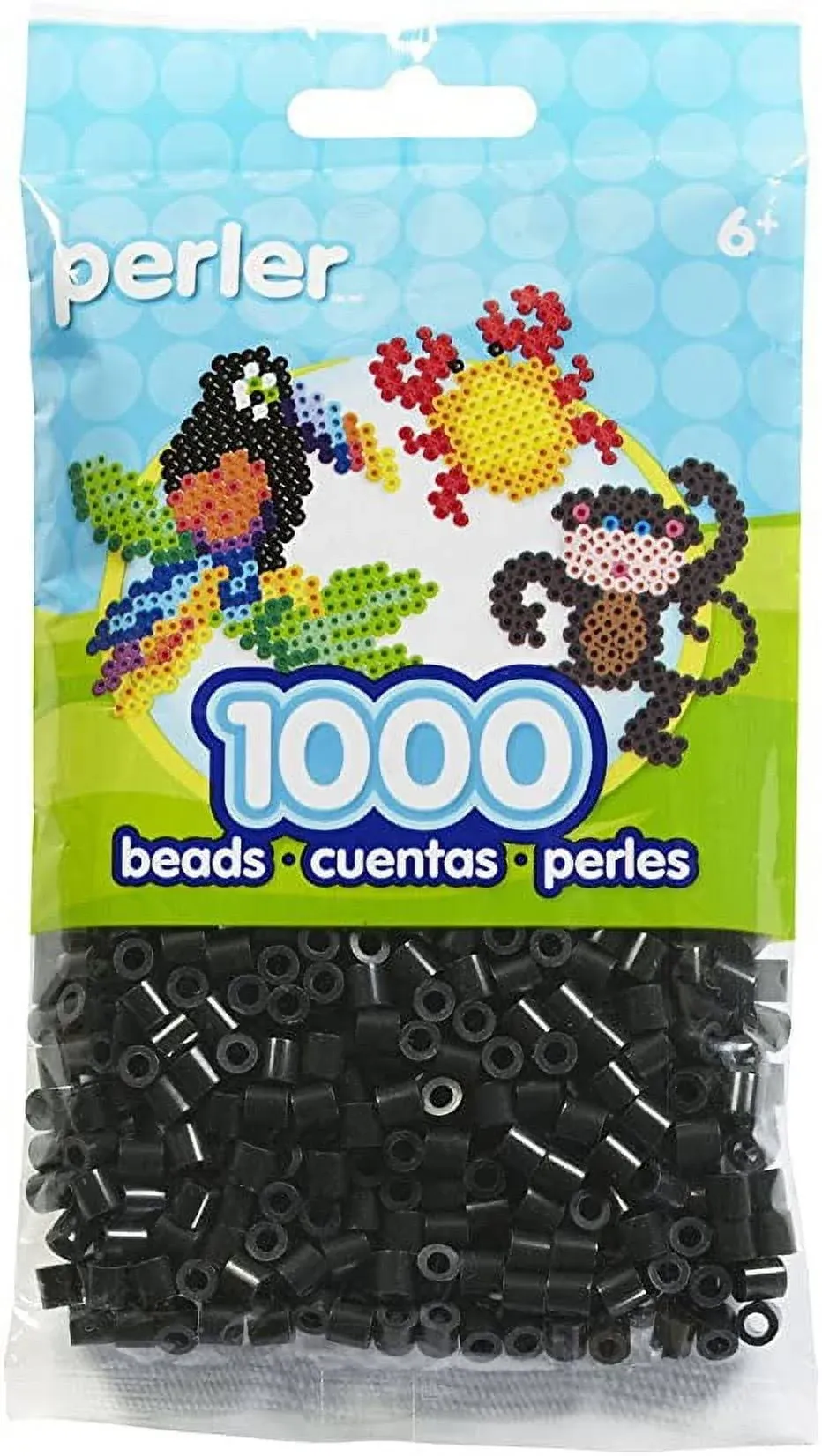 Perler Beads Black