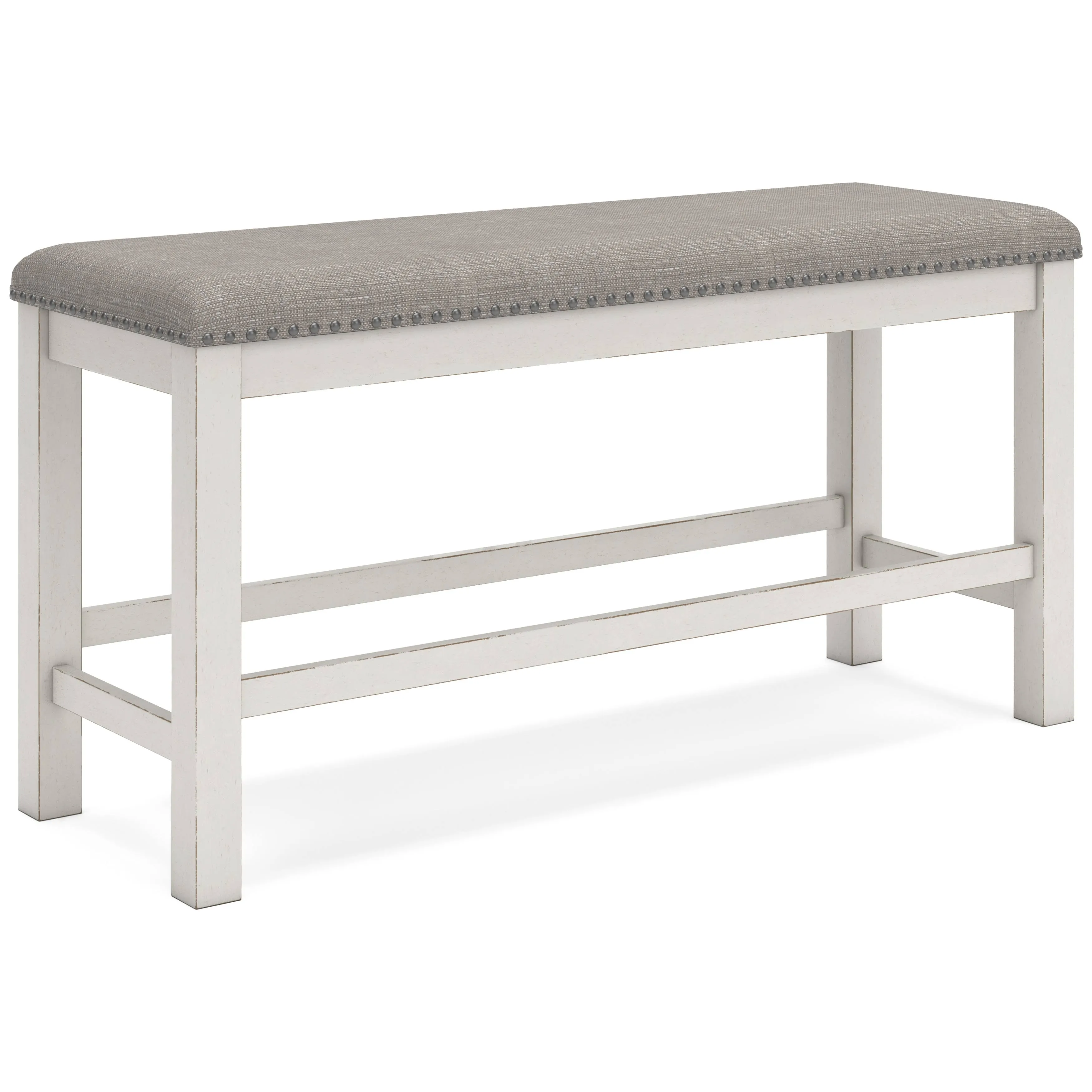 Ashley Robbinsdale 49" Counter Height Dining Bench White