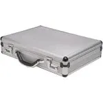 RoadPro SPC-931R 17.5" x 4" x 13" Silver Aluminum Briefcase,Medium