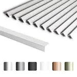 SUNWINGS 10-Pack 12 Inch Peel and Stick Aluminum Tile Trim, Decorative Kitchen B